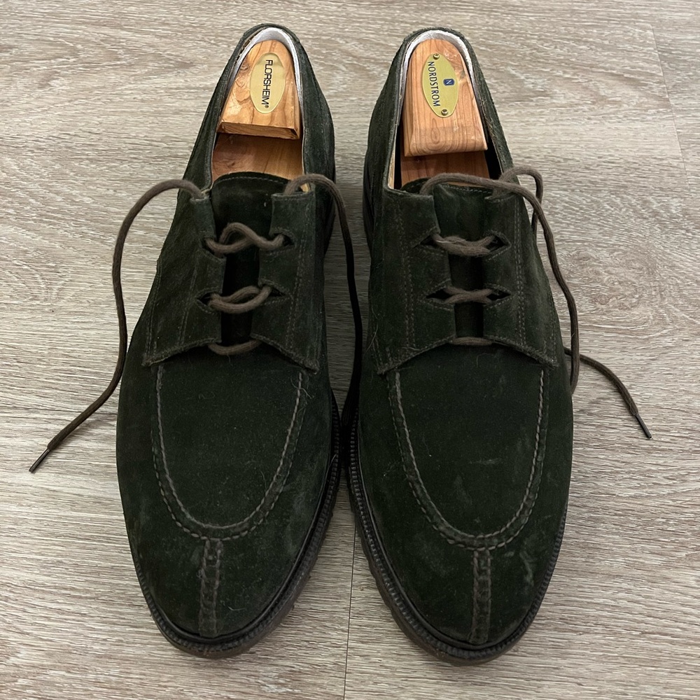 Gravati Wilson and Dean for Wilkes Bashford Italian Suede Men’s Shoes Size 11